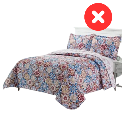 Cubrecama King Genérico Sintético Básico